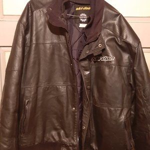 Ski-Doo BRP Bombardier Leather Jacket XL